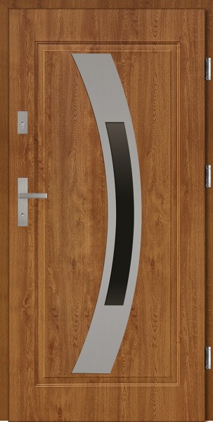 Drzwi stalowe zewnętrzne złoty dąb Antonio marki SETTO