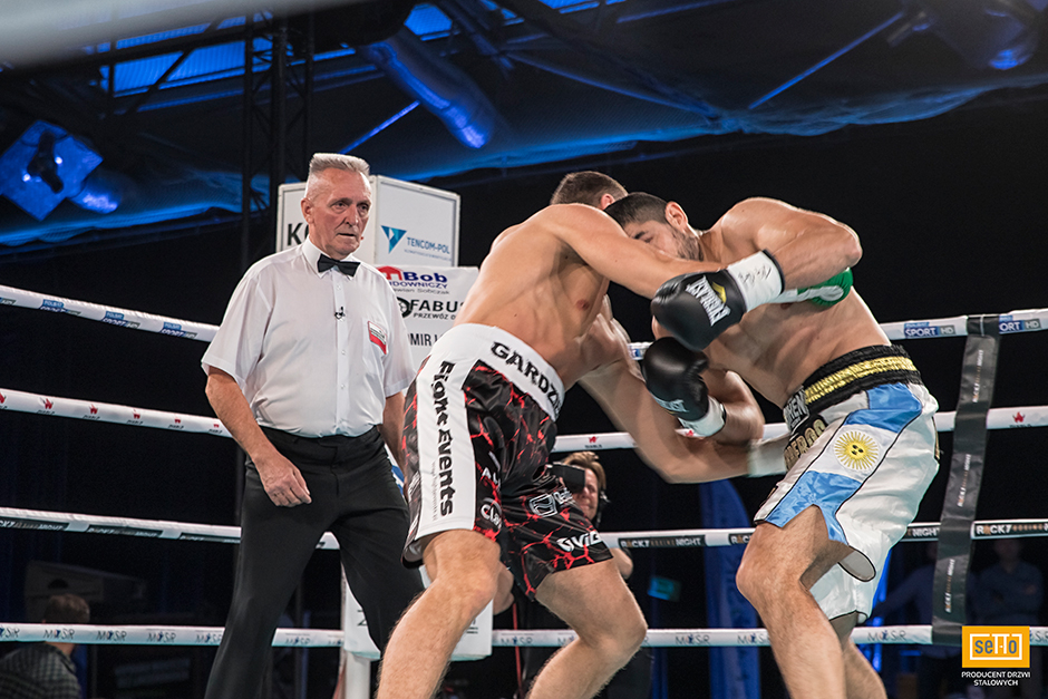 Ekipa SETTO na gali Copa Rocky Boxing Night wspierała Kamila Gardzielika