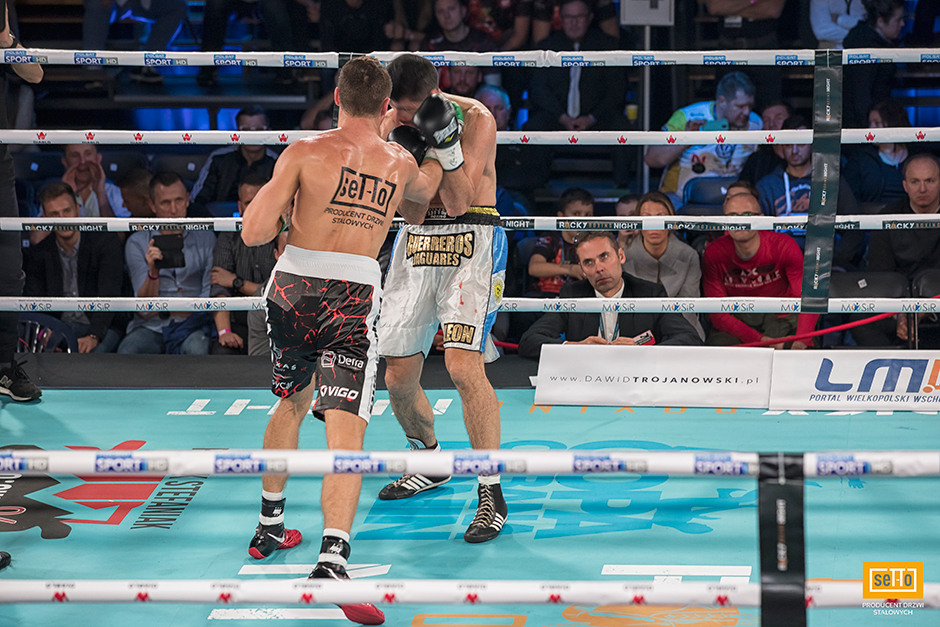 Ekipa SETTO na gali Copa Rocky Boxing Night wspierała Kamila Gardzielika