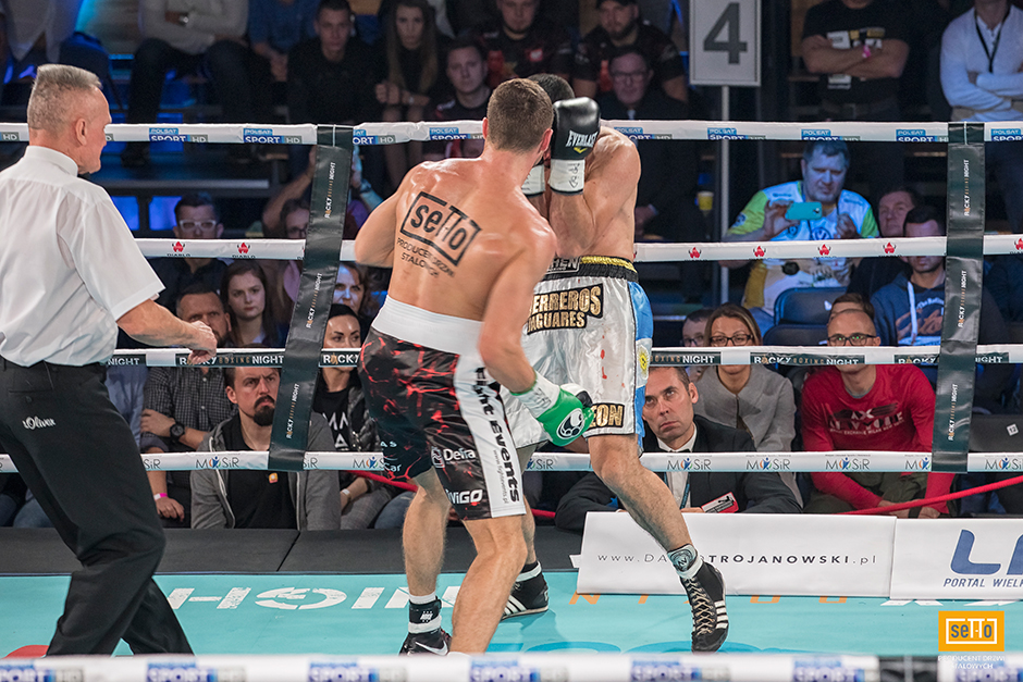 Ekipa SETTO na gali Copa Rocky Boxing Night wspierała Kamila Gardzielika