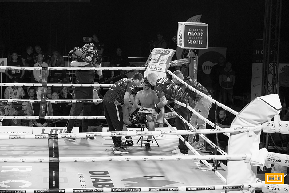 Ekipa SETTO na gali Copa Rocky Boxing Night wspierała Kamila Gardzielika
