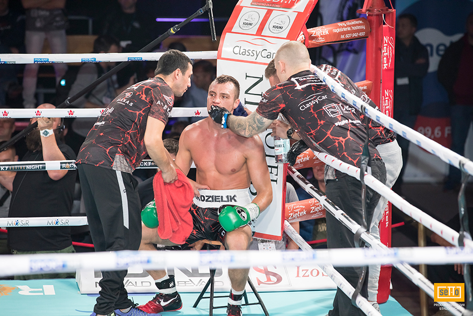 Ekipa SETTO na gali Copa Rocky Boxing Night wspierała Kamila Gardzielika