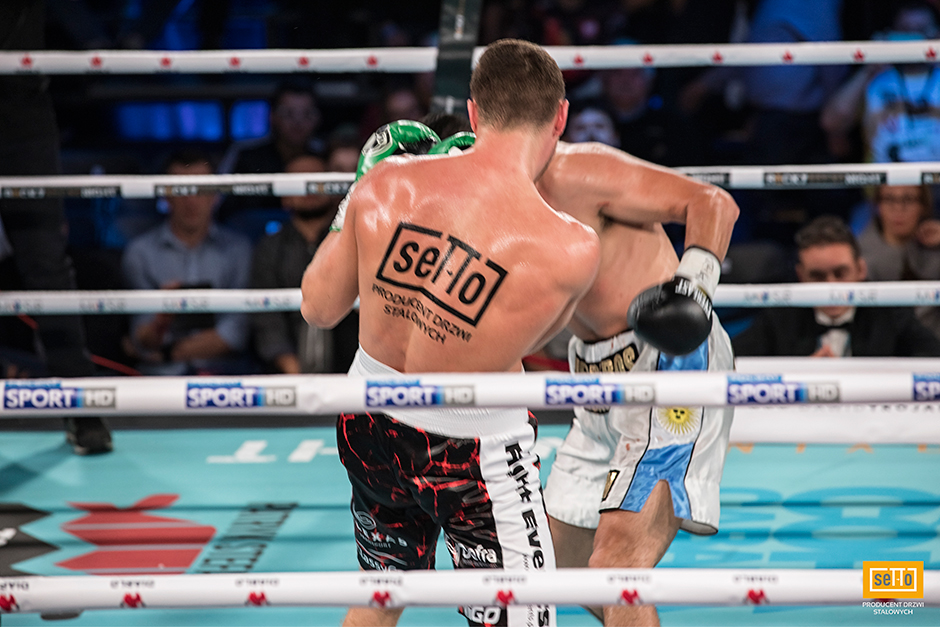 Ekipa SETTO na gali Copa Rocky Boxing Night wspierała Kamila Gardzielika