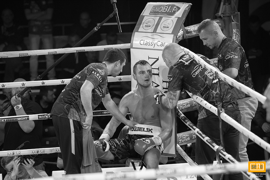 Ekipa SETTO na gali Copa Rocky Boxing Night wspierała Kamila Gardzielika