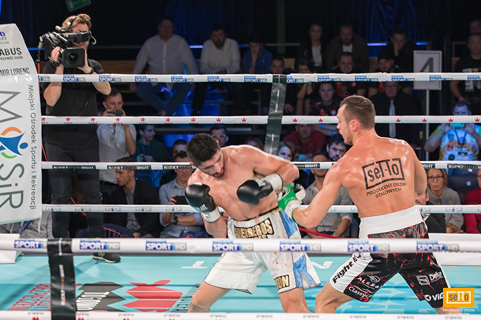 Ekipa SETTO na gali Copa Rocky Boxing Night wspierała Kamila Gardzielika