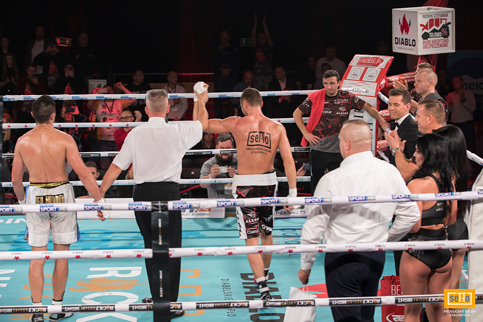 Ekipa SETTO na gali Copa Rocky Boxing Night wspierała Kamila Gardzielika