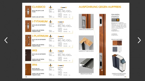 Katalog drzwi zewnętrznych stalowych SETTO - 2018 w wersji niemieckiej
