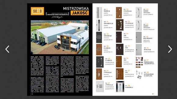 Nowy katalog drzwi zewnętrznych stalowych SETTO - 2018